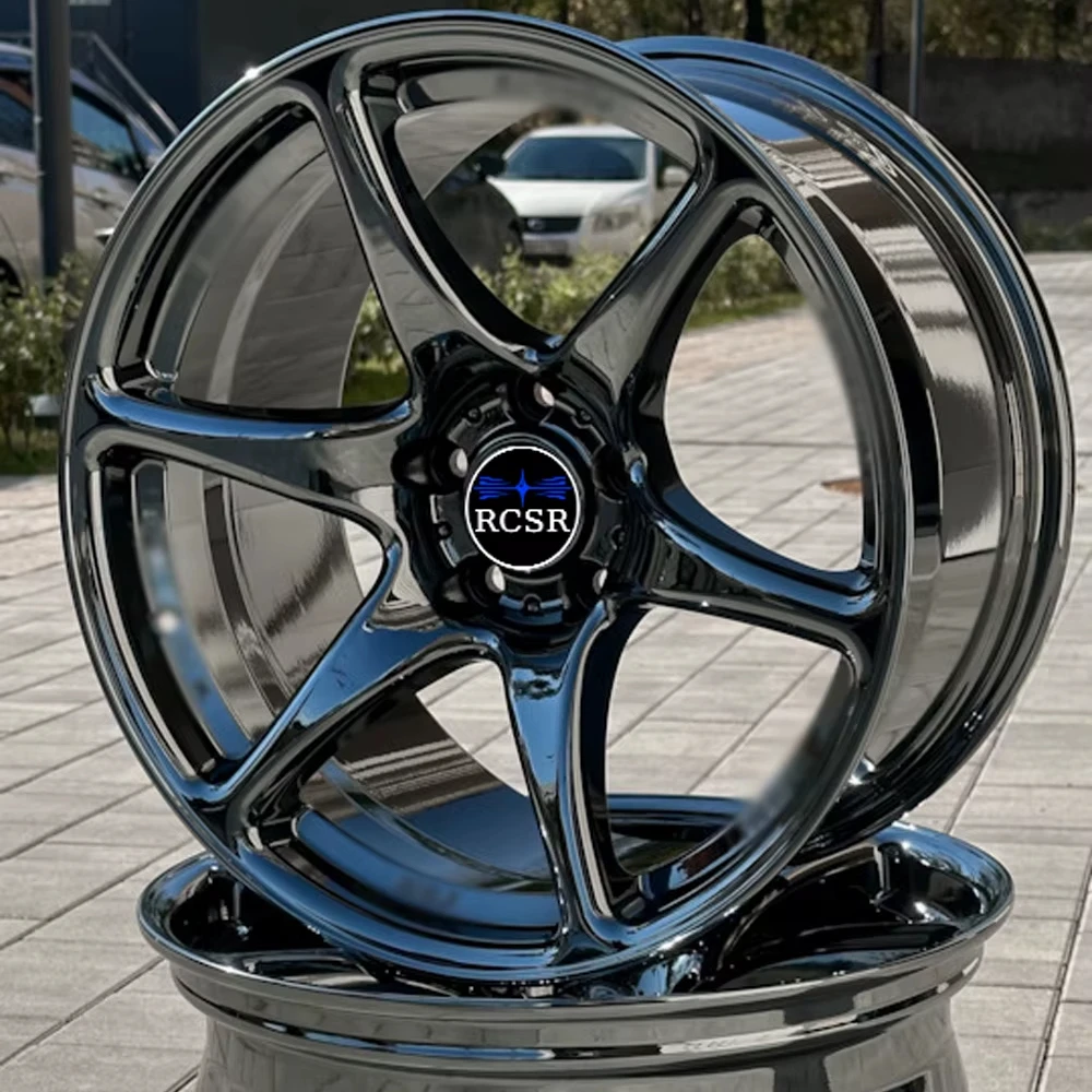 Rcsr Kansei K11g-189516 6 Spoke Passenger Car Wheels Tandem Wheels Rims 18 19 Inch Car 5x114.3 Forged Gunmetal Wheels