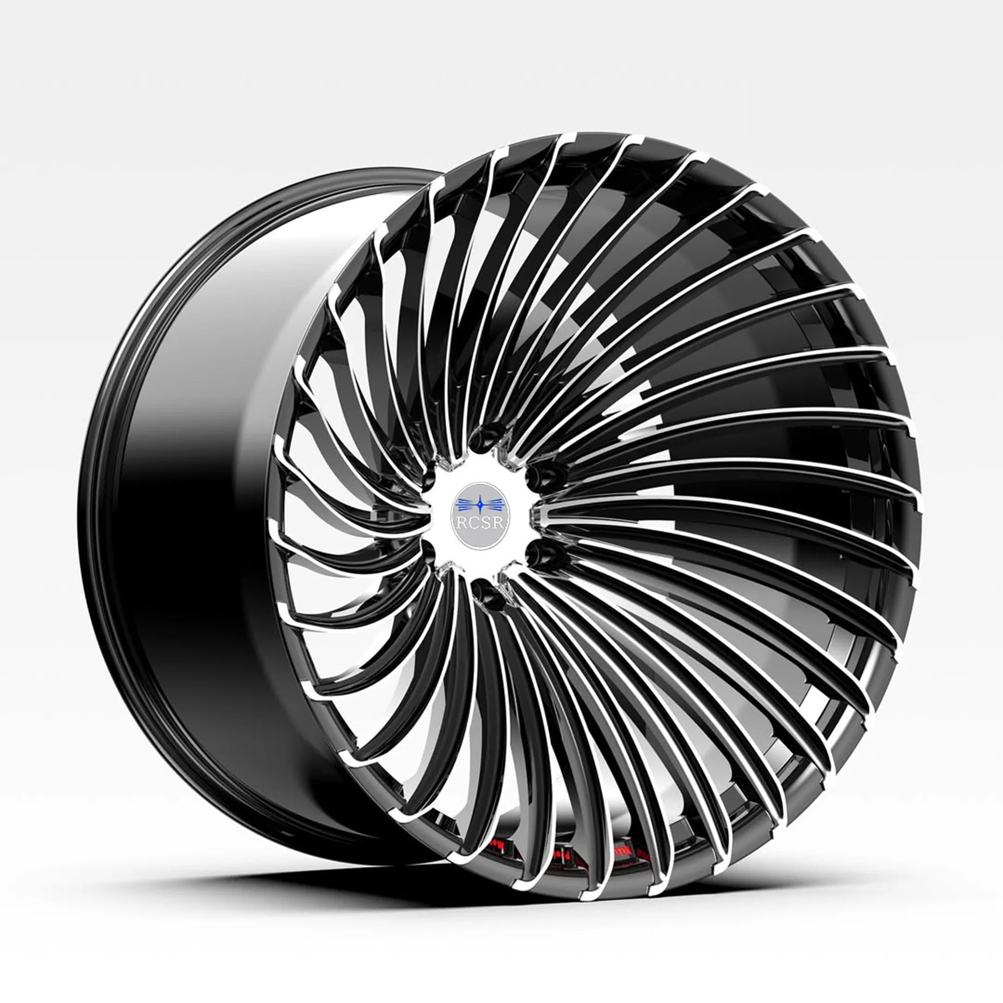 Rcsr New Custom 17 18 19 20 21 22 Inch Car Rims Deep Concave Aluminum Alloy Forged Wheels 5x120 5x112 5x114.3 For Bwm Audi