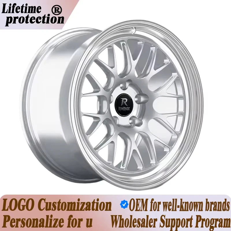 Rimrage ML-10RT Forged Wheels 17-26 Inch 5x120 5x114.3 Lightweight Alloy for BMW 3 4 Series Tesla Model 3