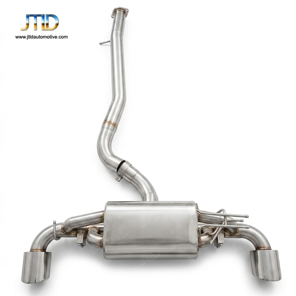 Rugged Build Stainless Steel Smooth Pipe Design For 1.6l Engine Vehicle Fitment Exhaust System