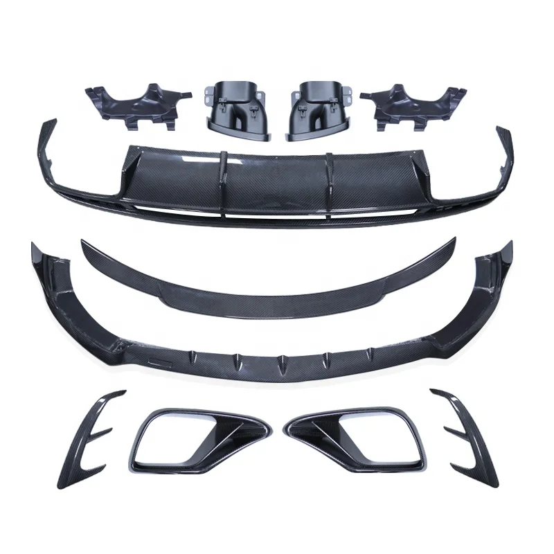 S-class Coupe C217 W217 Carbon Fiber B-style Body Kits For Benz W217 S Coupe S63