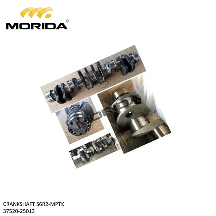 S6r2-mptk 37520-25013 Crankshaft For Mitsubishi