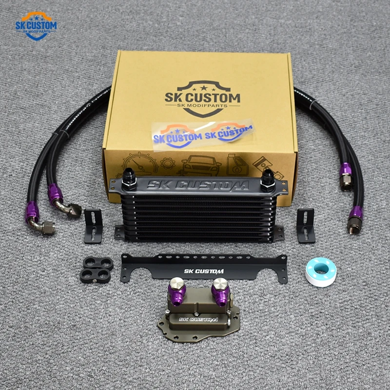 Sk Custom Engine Oil Cooler Kit For BMW B46 B48 G20 G28 G38 G32 G42 G26 G23 X3 G08 X4 G02 X5 G05 X6