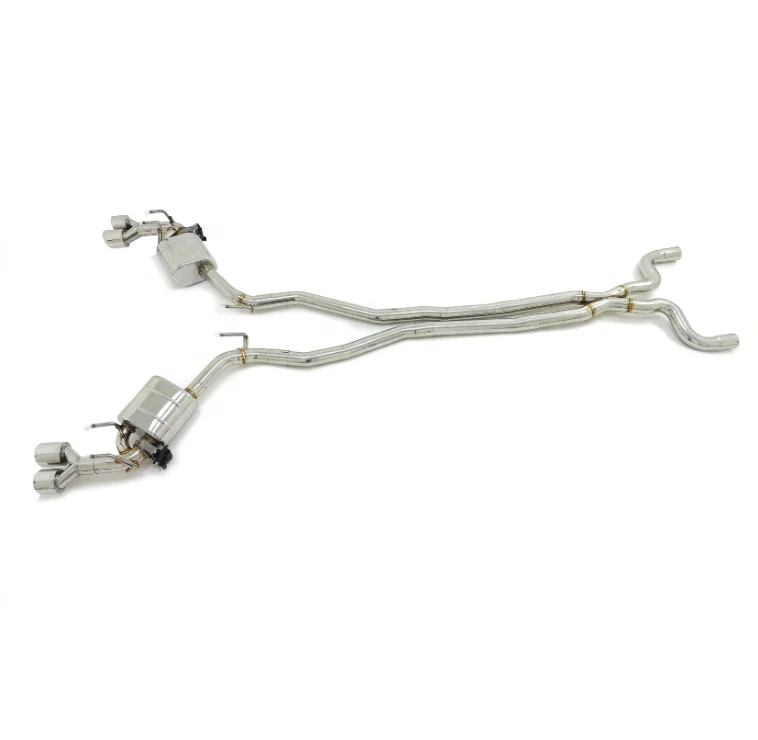 Ss304 Valvetronic Muffler For Chevrolet Camaro Zl1 V6 3.6l Exhaust Pipe With Remote Control