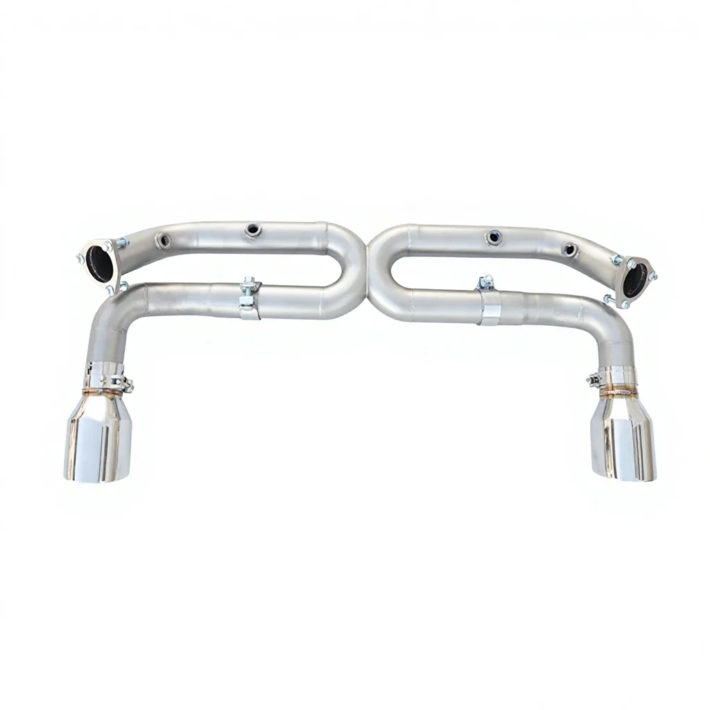 Stainless Catback Exhaust System For Porsche 996 3.4 3.6 1997-2004 Sports Exhaust Pipe Racing Performance Upgrade Auto Parts
