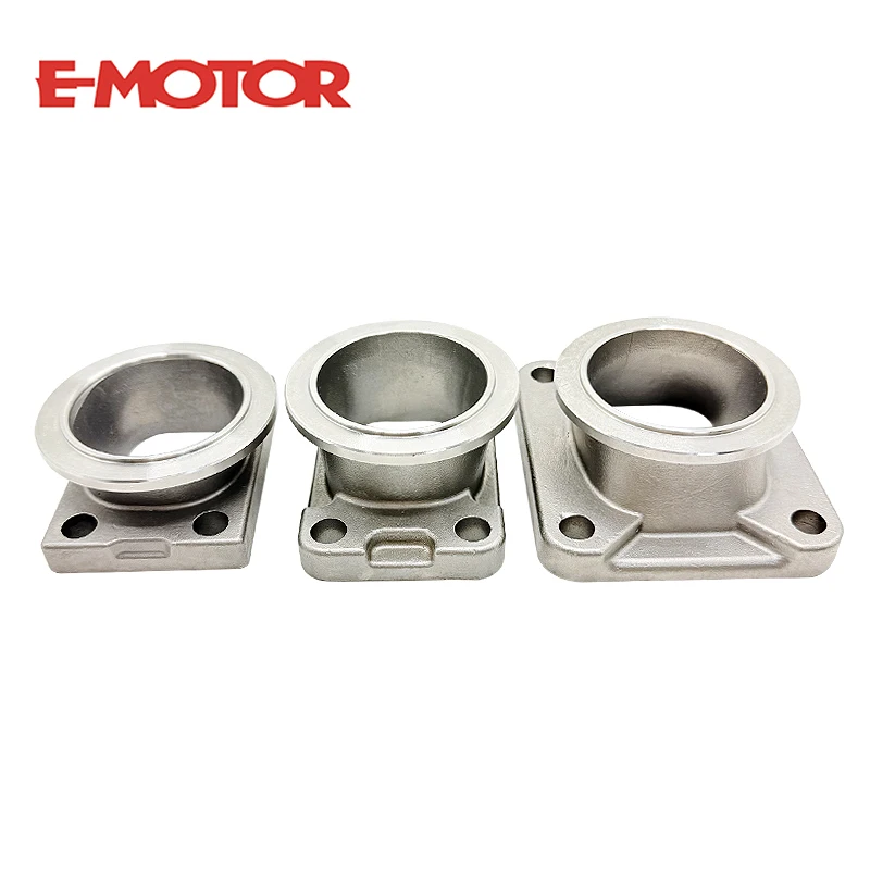 Stainless Steel Cast Adapter for External Wastegate, GT28 GT30 T4 Turbo Manifold