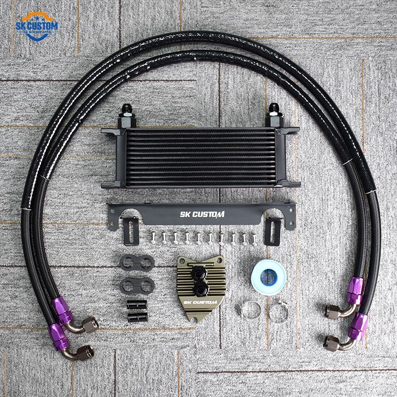 Transmission Cooler for Audi A3 Q2 Leon Ateca Karoq Octavia VW Golf8 T-ROC 2.0 TDI AQ300 Gearbox