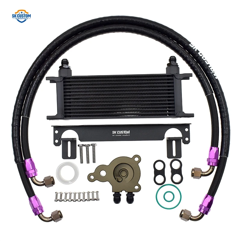 Transmission Oil Cooler Kit For Honda Civic 10th Fc1 Fe1 Fk7 Accord Cr2 Cr-v Rs3 Cvt Cooling Kit