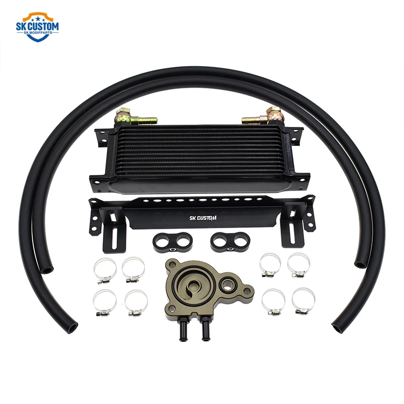 Transmission Oil Cooler Kit For Honda Civic Accord Crv Fc Fe Fk 1.0t 1.5t 2.4t Cvt Cooling Kit