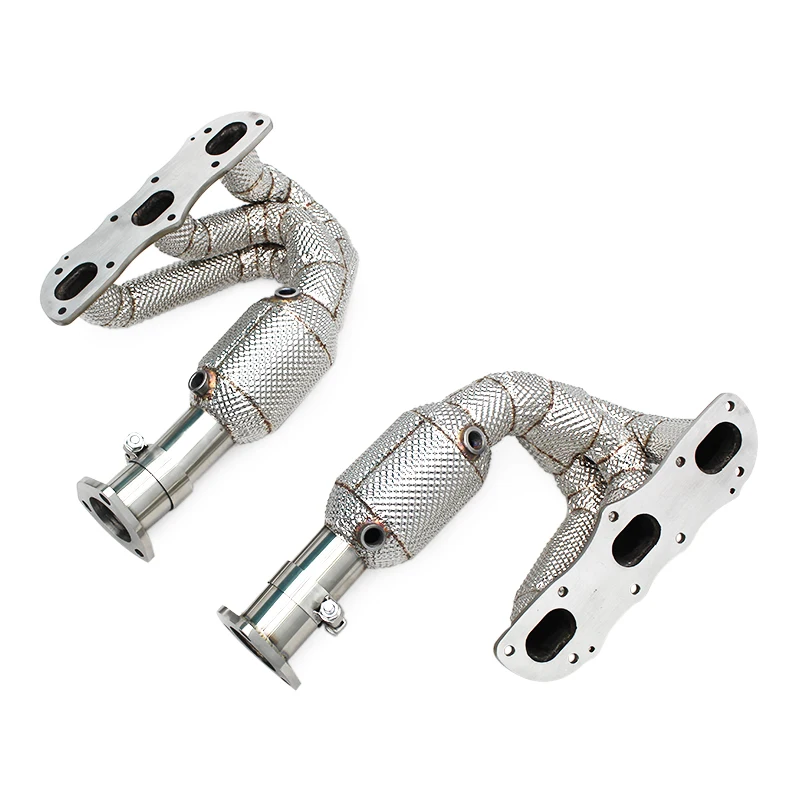 Tuning Catalyst Exhaust Pipe For Porsche 911 997/997.2 Carrera 3.6l/3.8l 2008-2011 100/200/300cell