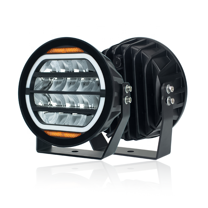 Universal LED Work Driving Lights - 5/7/9 Inch, Spot/Amber, Off-Road | LED Pods & Ditch Lights