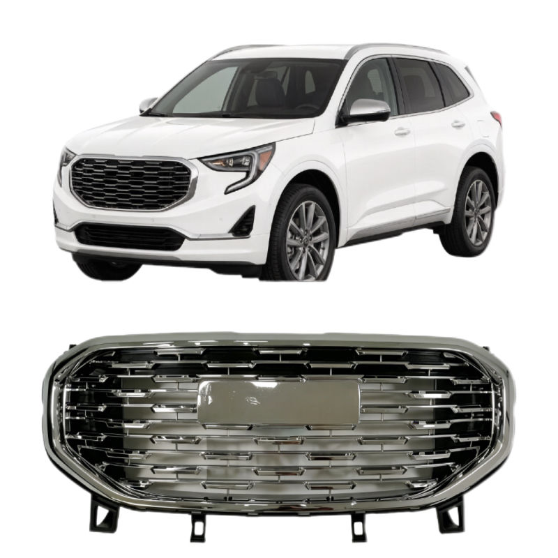 Upper Grille, Full Chrome (ABS), for GMC Terrain Denali/SLT/SLE 2018-2021