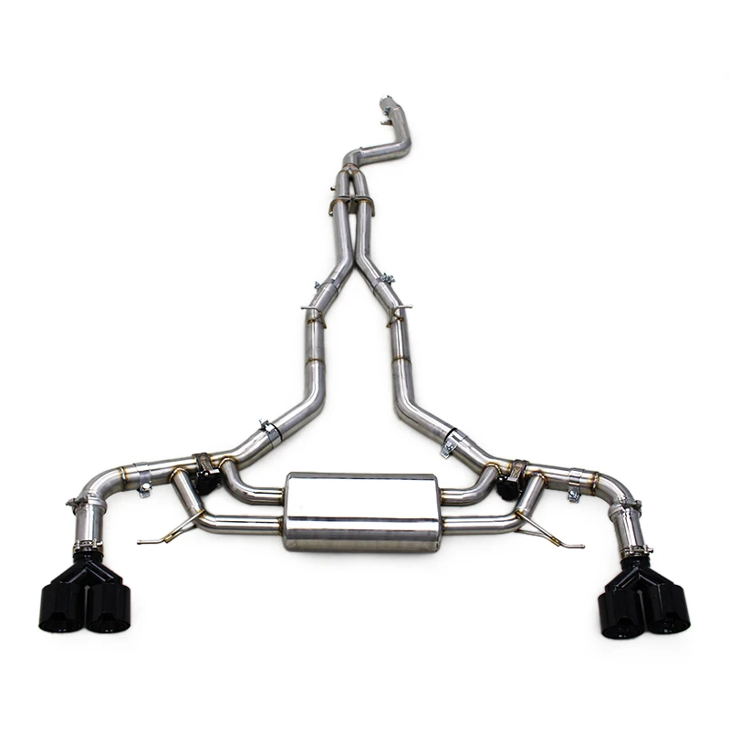 Valvetronic Catback Exhaust Muffler For BMW X5 G05 X6 G06 B58 40i 45e 3.0t 2019-2023 Ss304 Tuning