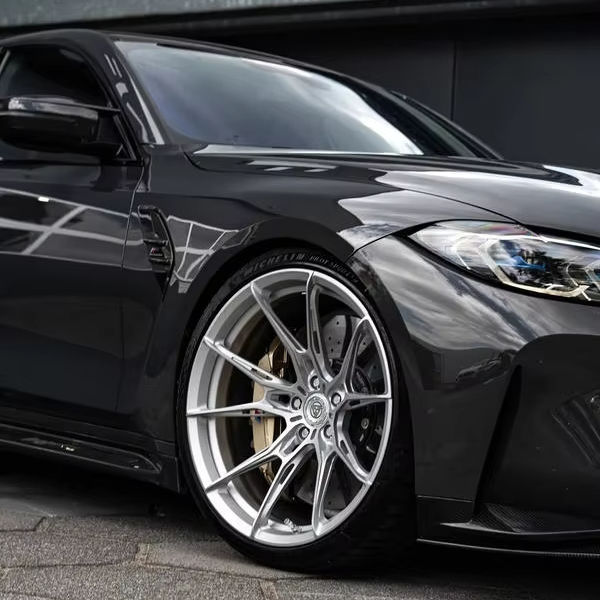WF R2 Deep Concave Monoblock Forged Wheels 5x120 5x112 Custom Rims 17 18 19 20 21 22 Inch Rims for BMW E60 E30 F30 E46 F10 (Model SY-1010, Brand LZT)