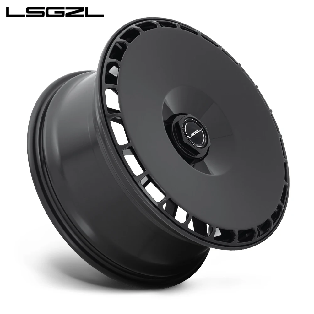 Wheels 5x127 Car Alloy Forged Wheel Matte Black Barrel For Mercedes BMW Audi 5x114.3 5x120 5x130 20