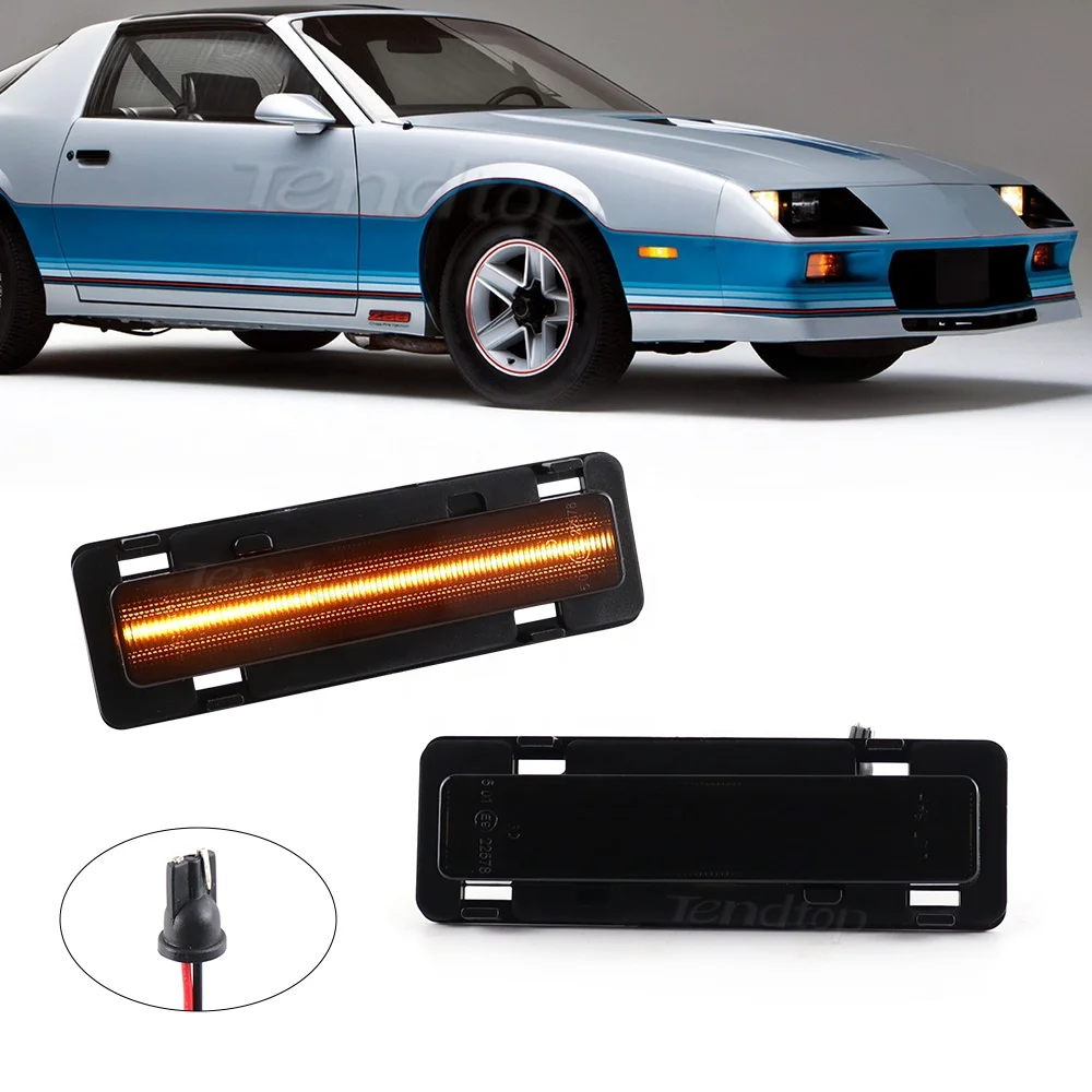 Wholesale Led Front Bumper Side Marker Lights For Pontiac Firebird 82-1992 & Chevy Camaro 93-02 Blinker Signal Indicator Lamps