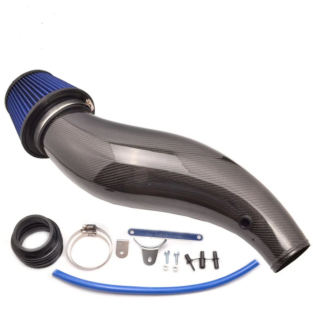 Wholesale Real Carbon Fiber Intake Tube Car Air Filter Intake Pipe For 92-00 Eg Ek