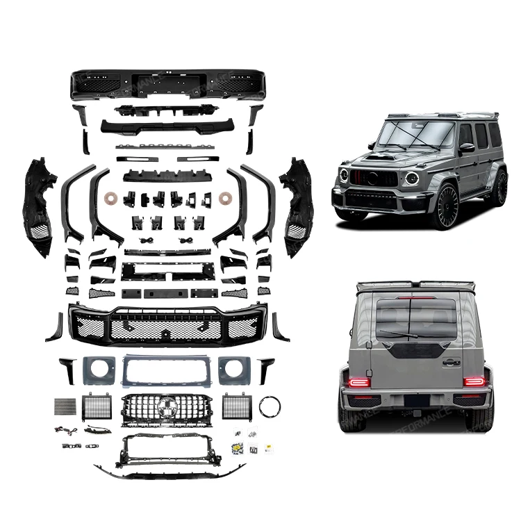 Wide Bodykit Car Accessories New Condition For Mercedes-benz G-class W464/w465 Upgrade G800 B-1:1style Kit Car Bumper Grille