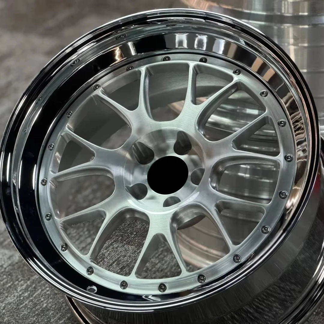 Zxmm For Bba Beadlock Wheels Car Wheel Deep Concave 5x114.3 2-piece Customized Alloy Forged Wheel Rims 18~24 Inches 5x120 5x130